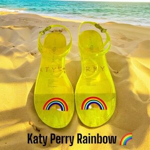 Katy Perry’s Rainbow 🌈 The Geli Sandal Sz 11M Brand New Never Worn